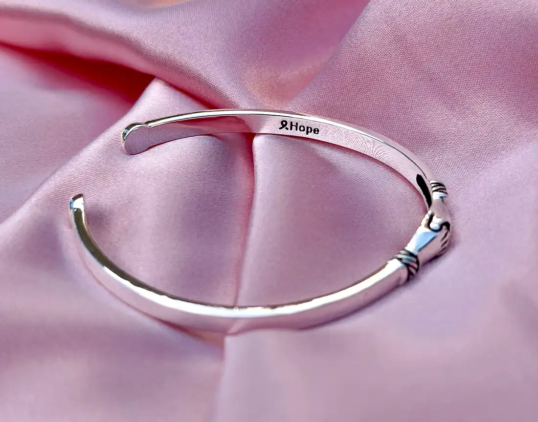 Hands of Hope Charity Bracelet – Ribbon of Hope